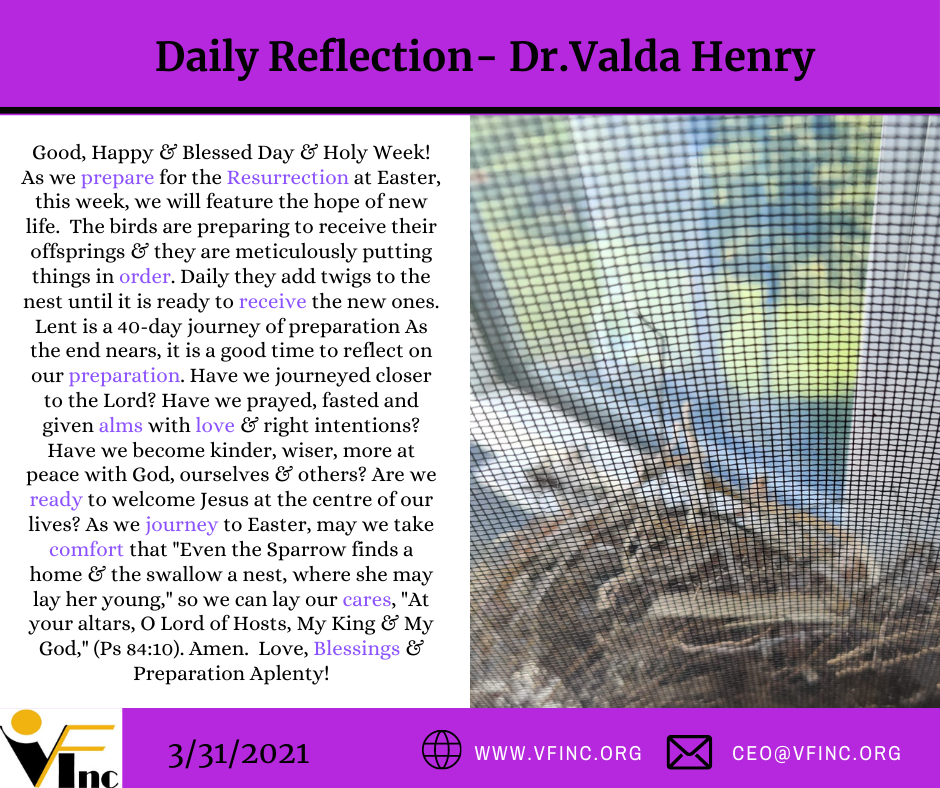 VFINC DAILY RELFECTIONS (49)